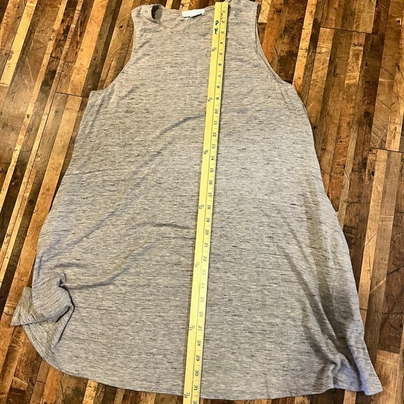 Nordstrom Socialite Dress Size Large Heather Mauve ‎ High Neck Knit Swing - Picture 7 of 9